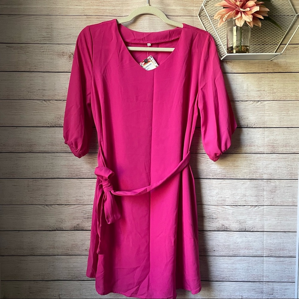 Balloon Sleeve Dress  KA3-31